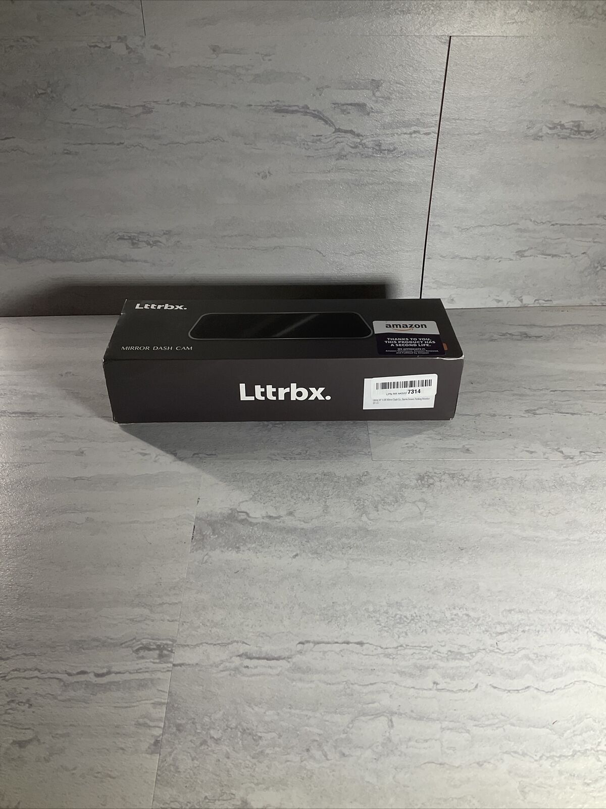 Lttrbx 10'' 2.5K Mirror Dash Cam Backup Camera with Full Touch Screen (6930368200887)